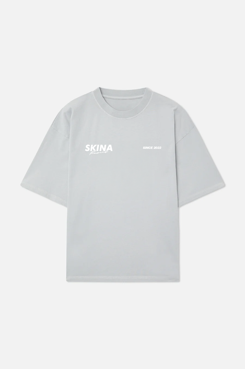 GREY RACING TEE.