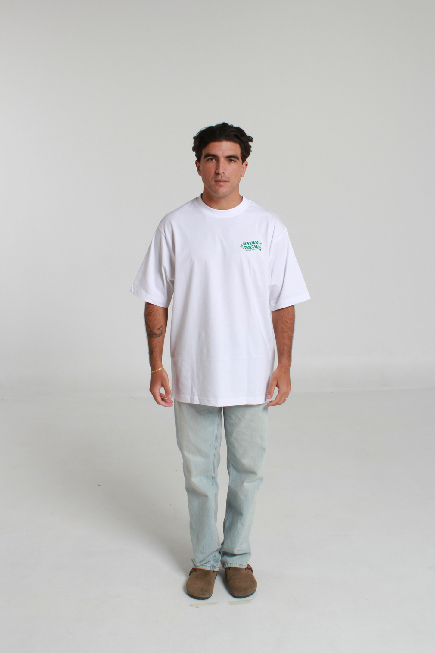 FLAG WHITE TEE.