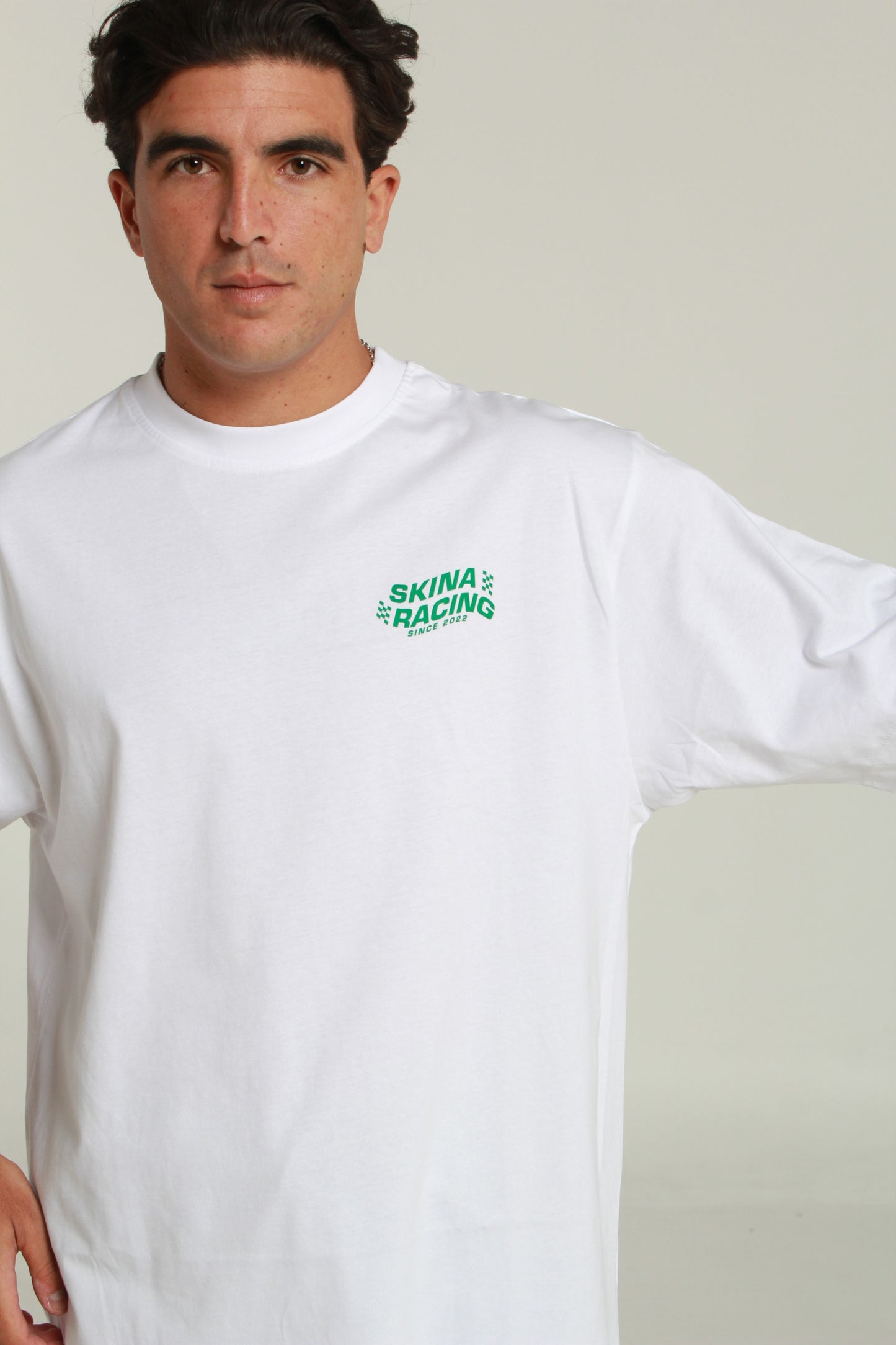 FLAG WHITE TEE.