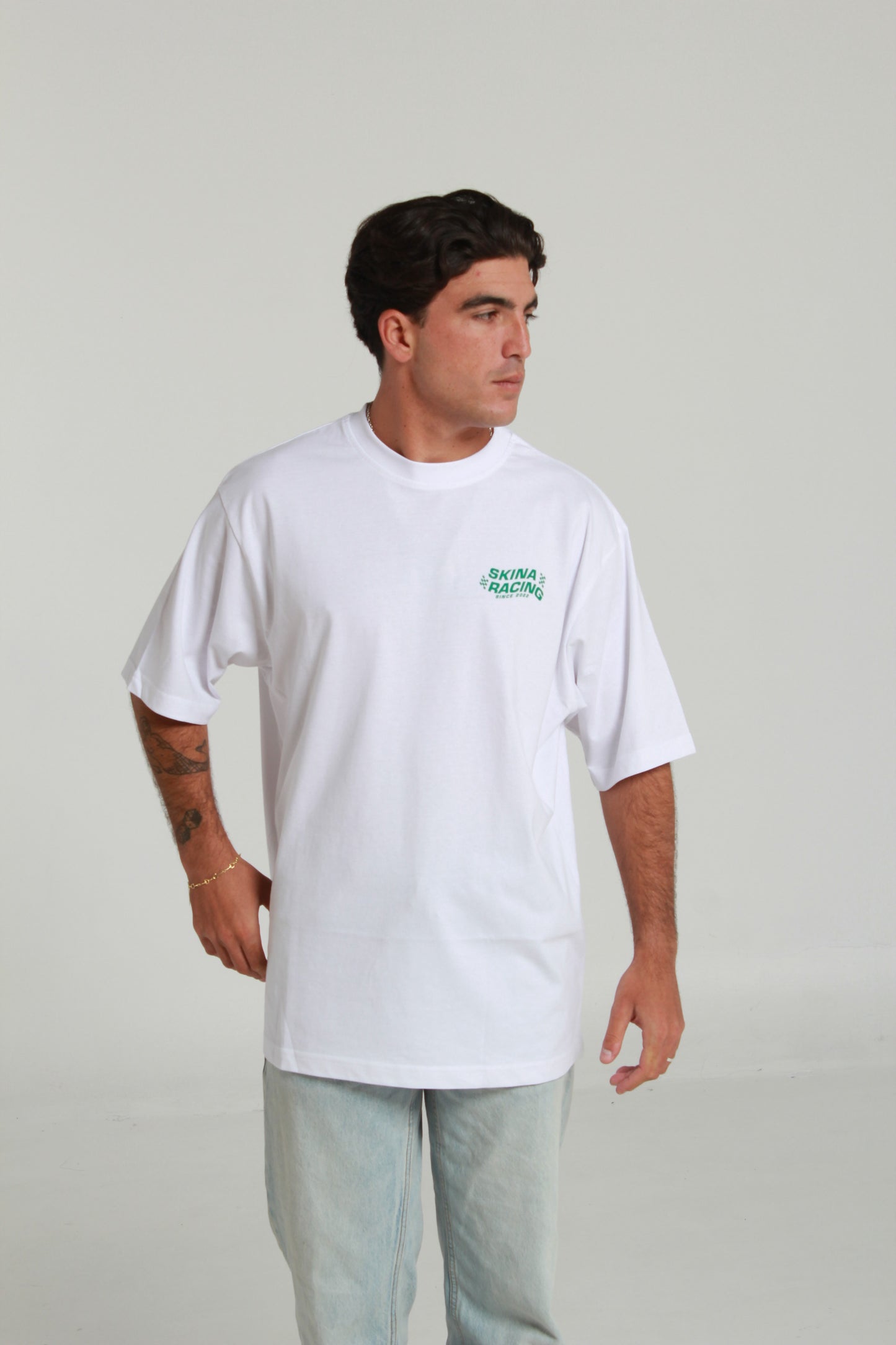 FLAG WHITE TEE.