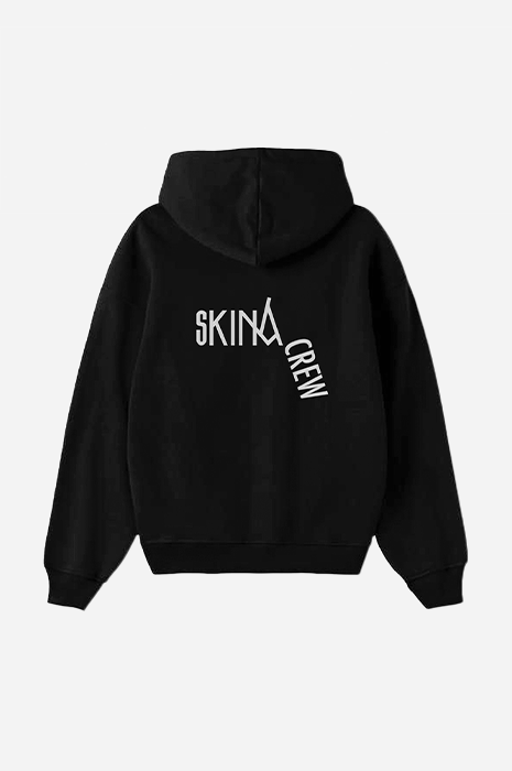 FOAM HOODIE BLACK